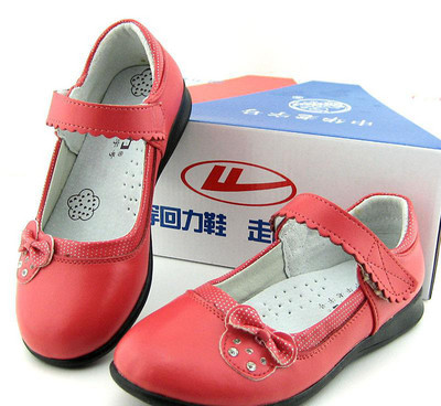 回力儿童移膜皮小皮鞋K223 舒适与童趣的公主风尚